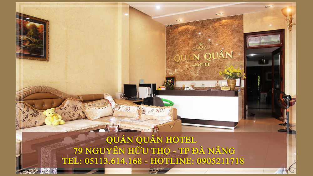 Quan Quan Hotel Дананг Экстерьер фото