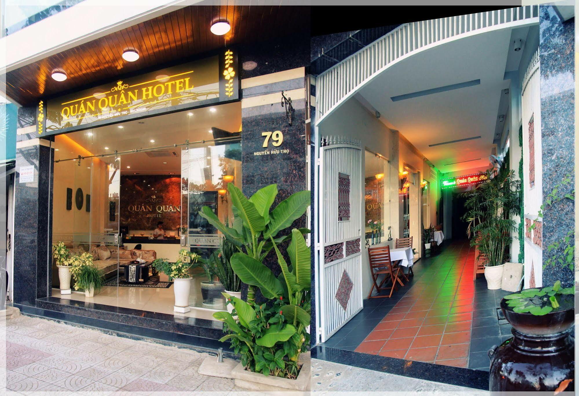 Quan Quan Hotel Дананг Экстерьер фото